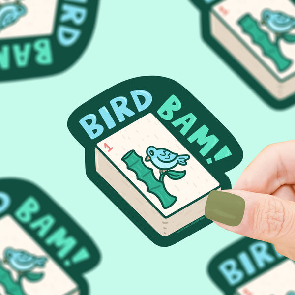 Mahjong Bird Bam Sticker
