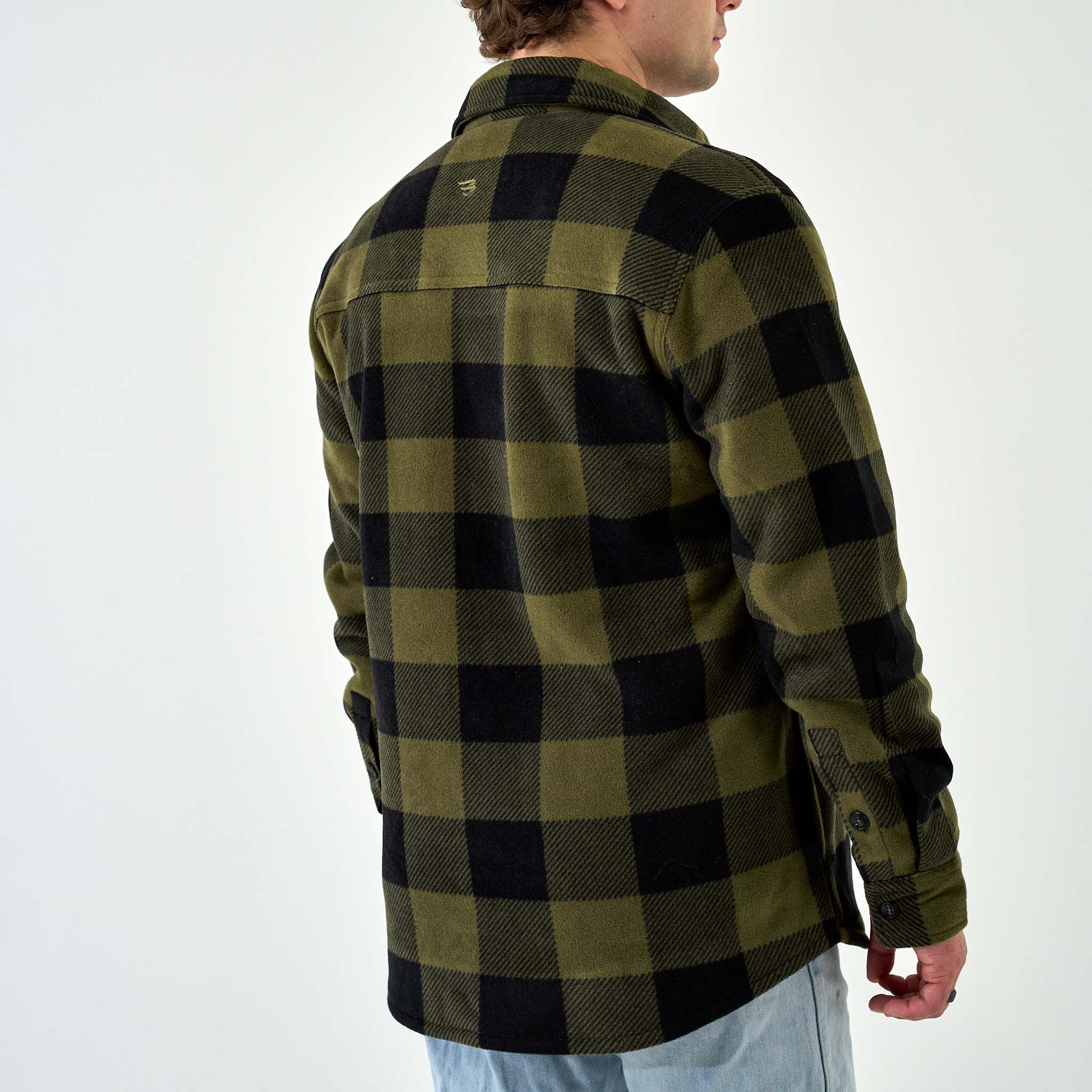 Men's Shacket Mallard Green Plaid