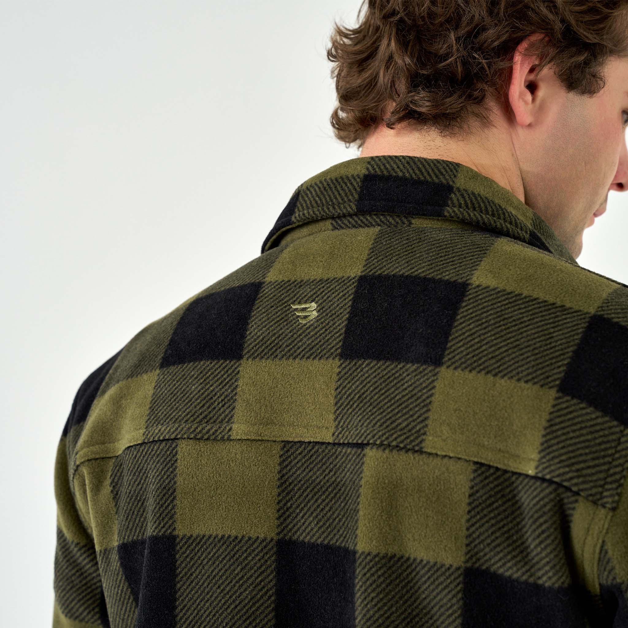 Men's Shacket Mallard Green Plaid