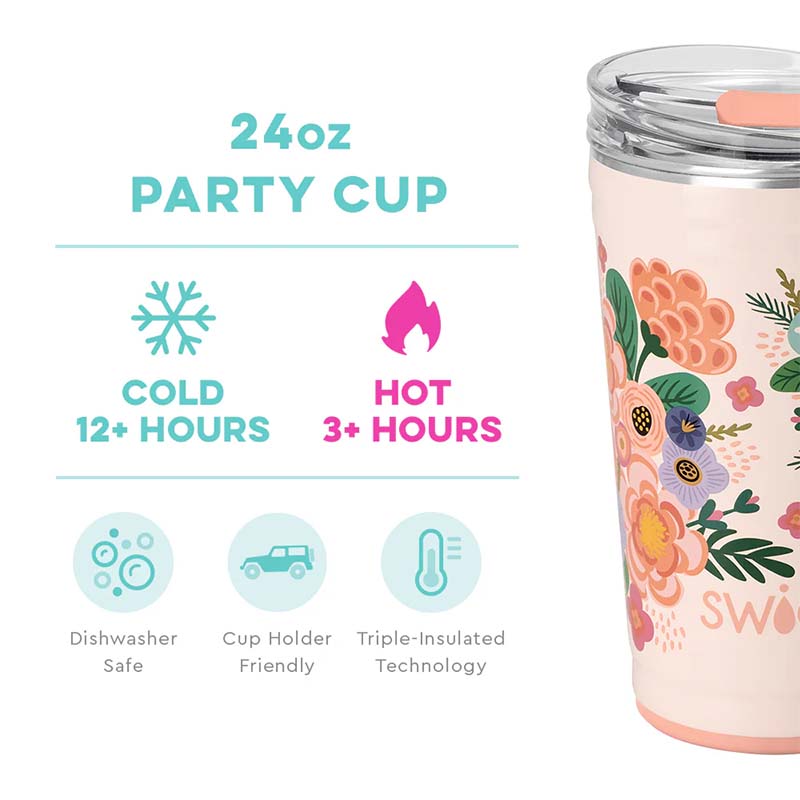 Full Bloom 24oz Party Cup