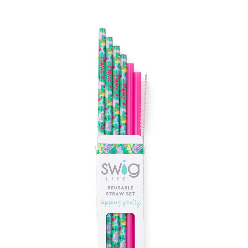swig paradise straw set
