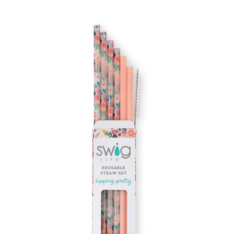 swig full bloom straw set