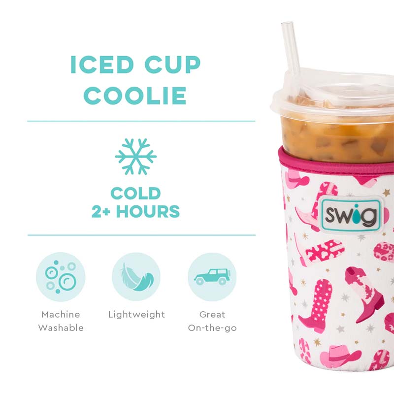 Let&#39;s Go Girls 22oz Iced Cup Coolie