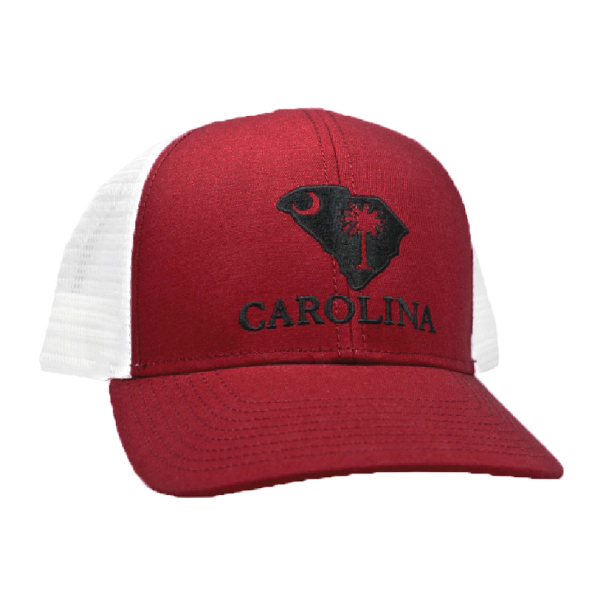 South Carolina Mesh Back Trucker Hat in Garnet