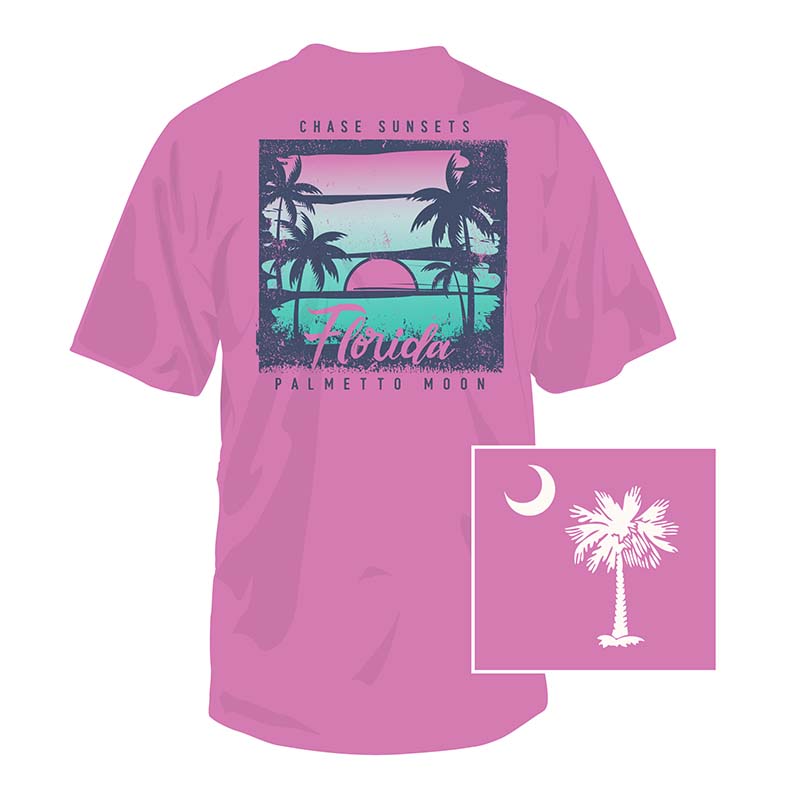 Florida Chase Sunsets Short Sleeve T-Shirt
