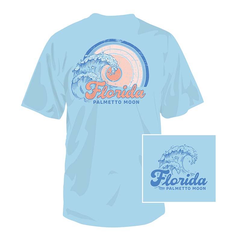 Florida Coastal Label Short Sleeve T-Shirt
