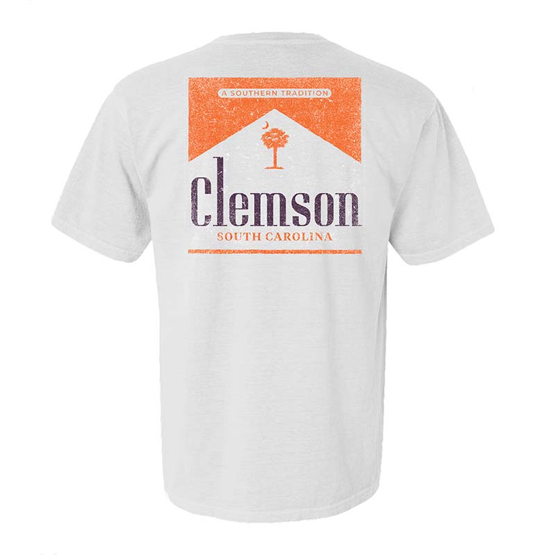 Clemson Smoked Short Sleeve T-Shirt