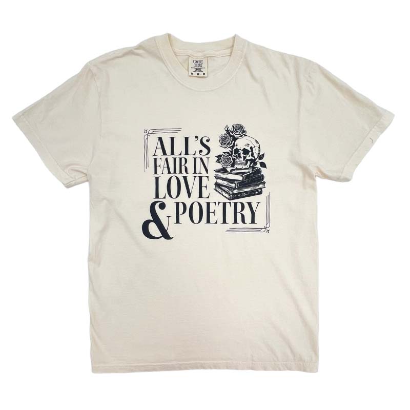 Love and Poetry Short Sleeve T-Shirt