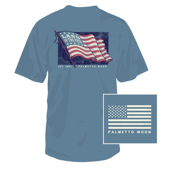 Land Of The Free Short Sleeve T-Shirt