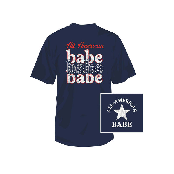Youth USA Babe Short Sleeve T-Shirt