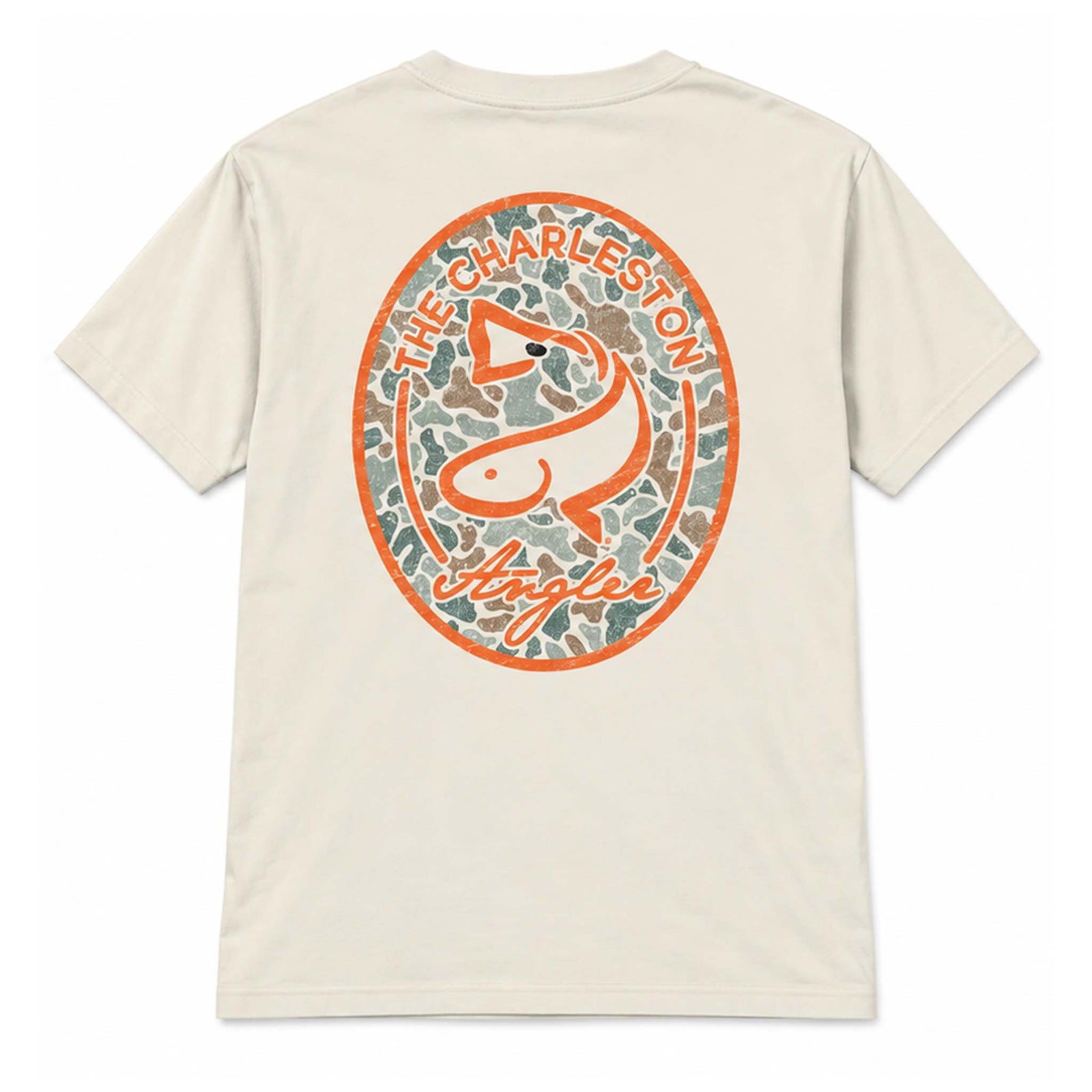 Charleston Angler Oval Camo Short Sleeve T-Shirt