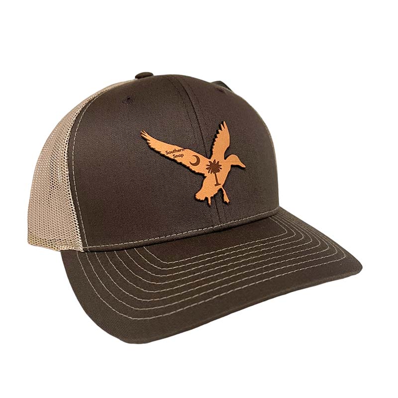 SC Leather Duck Trucker Hat