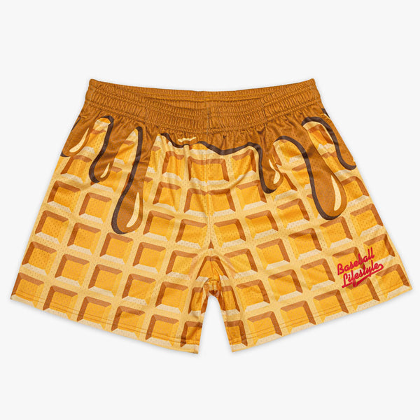 Youth Waffle and Syrup Shorts