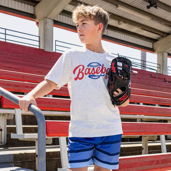 Youth Gradient Stripe Performance Shorts
