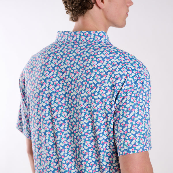 Azaleas Printed Polo