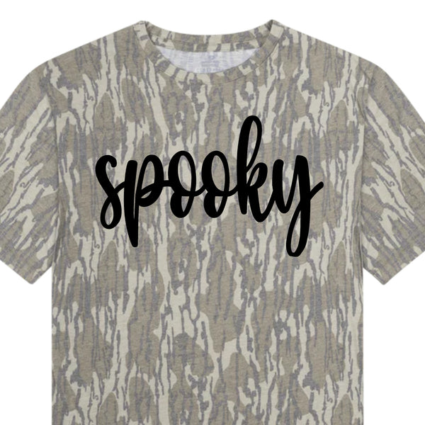 Spooky Camo Short Sleeve T-Shirt