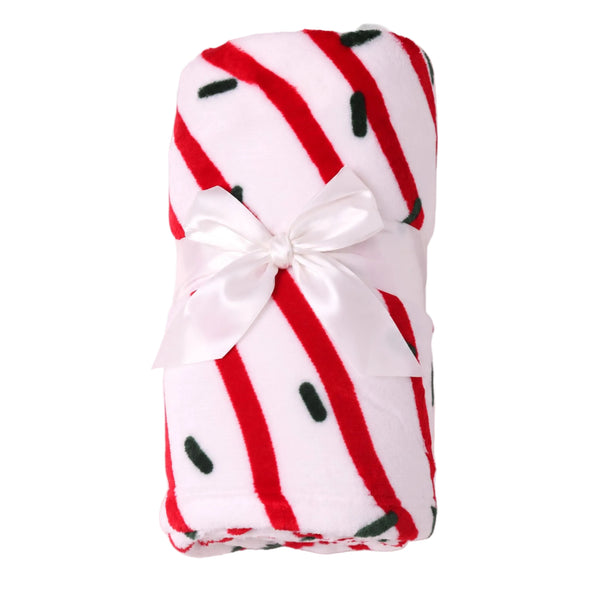 Sprinkle Cake Fleece Blanket