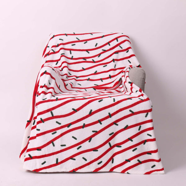 Sprinkle Cake Fleece Blanket