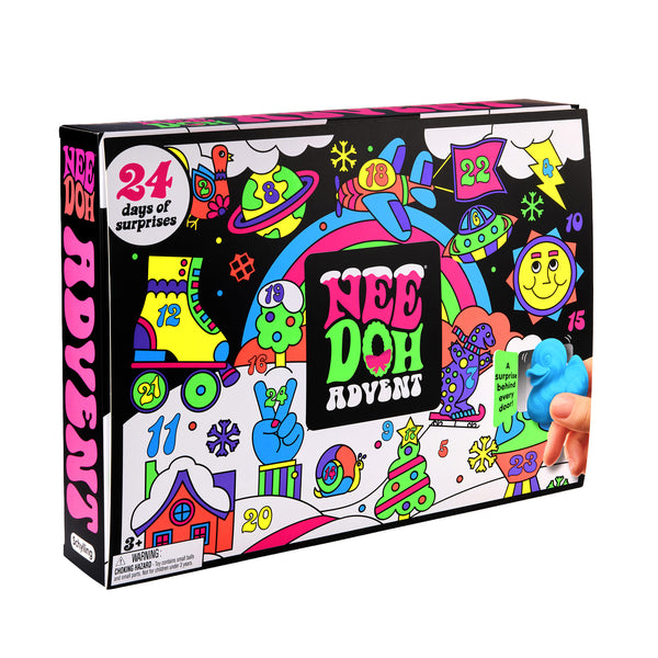 Squishmas 24 Days of Surprises Advent Calendar NeeDoh