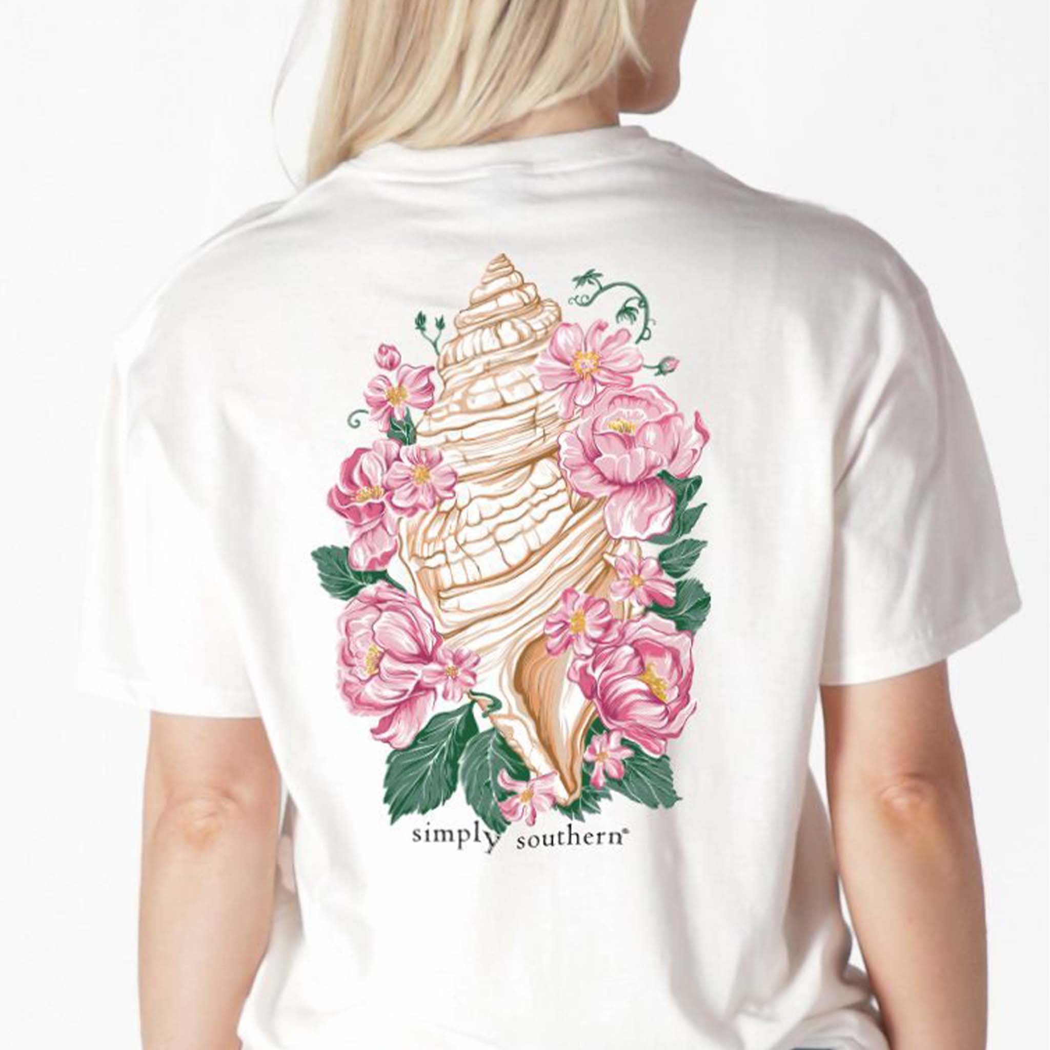 Simply Southern Conch Shell Short Sleeve T-Shirt | Palmetto Moon
