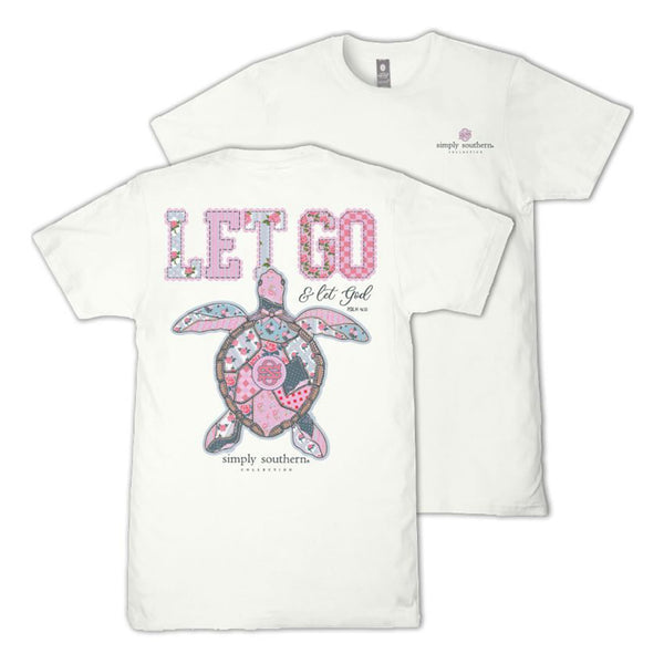Let Go & Let God Sea Turtle Short Sleeve T-Shirt