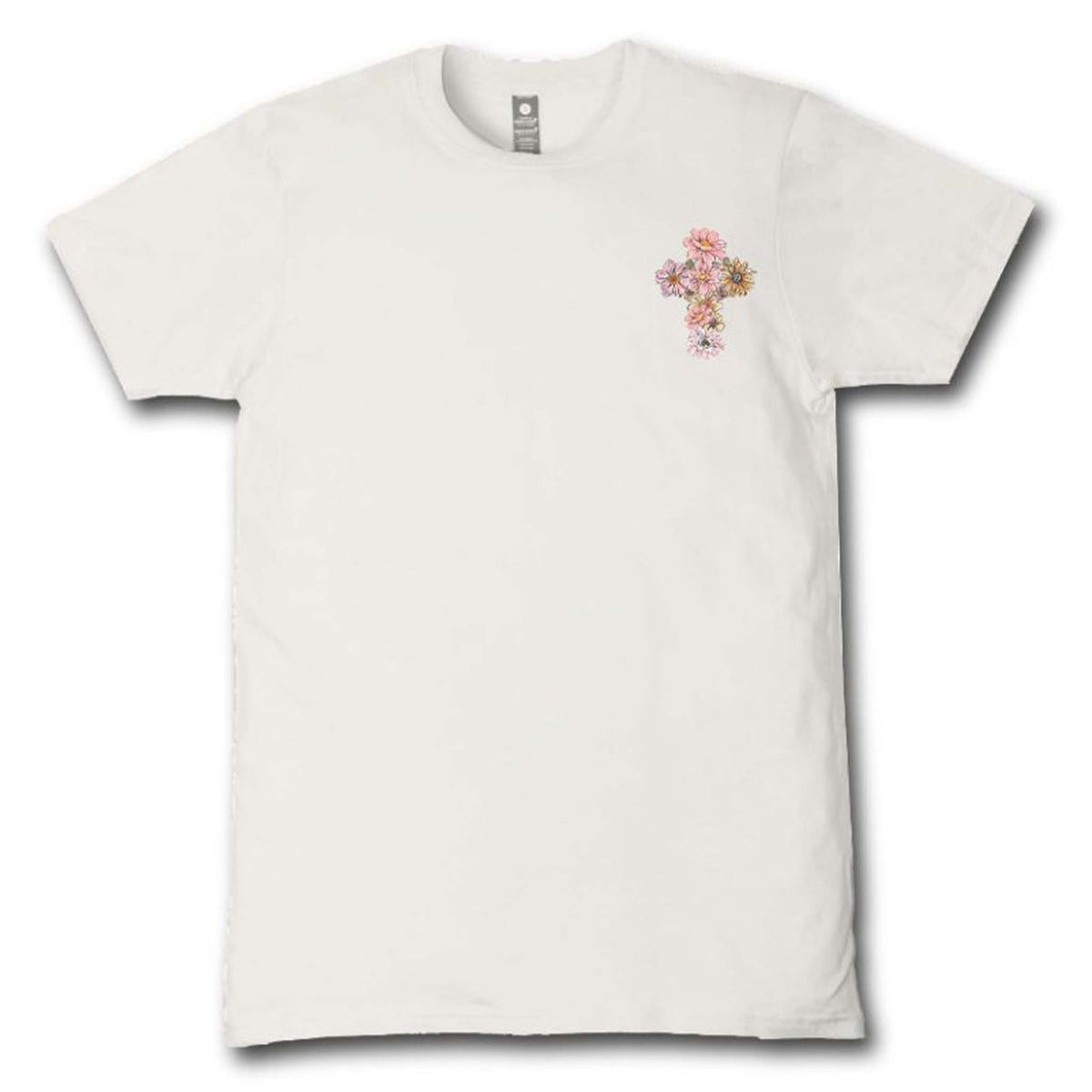 Simply Southern Well With My Soul Short Sleeve T-Shirt in linen white