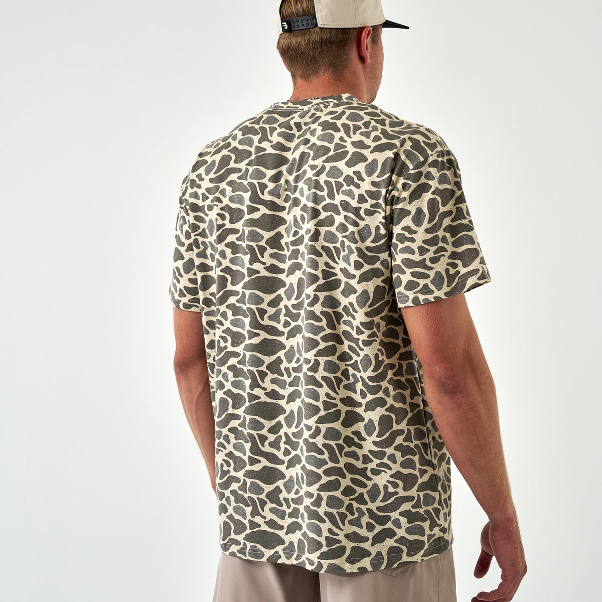 Classic Deer Camo Pocket Short Sleeve T-Shirt