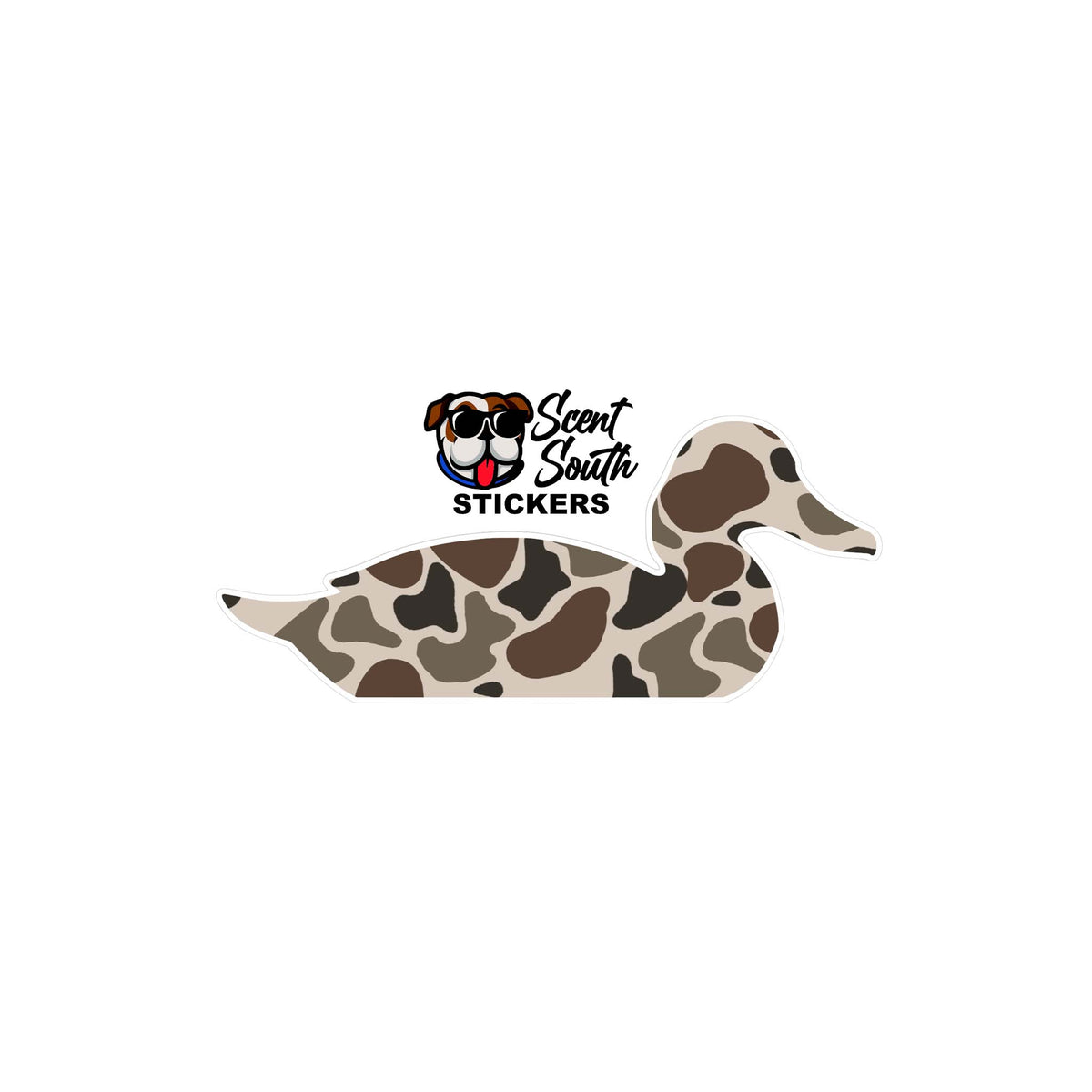 scent south Camo Duck Decal