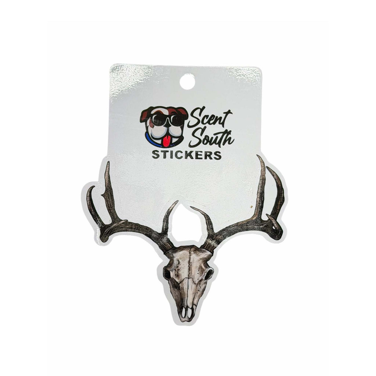 Scent South Deer Skull Decal