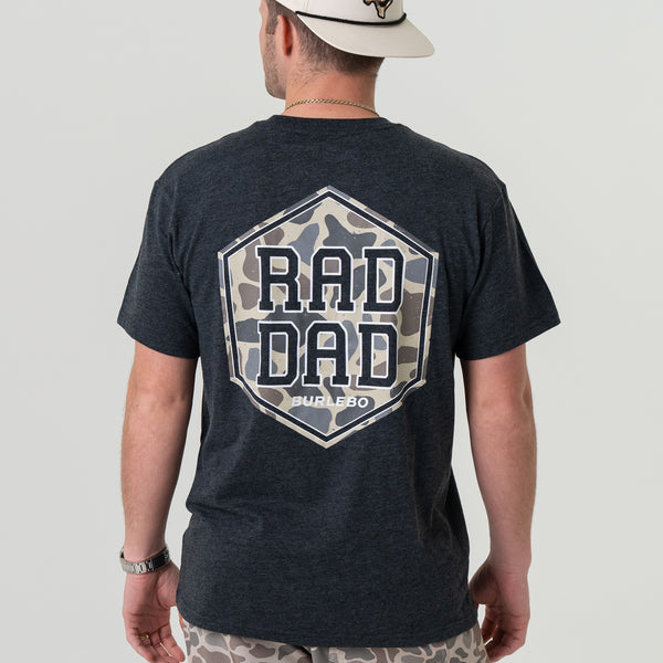 Rad Dad Short Sleeve T-Shirt in Black