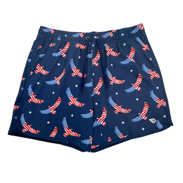 Men's Swim Trunks in USA Eagle