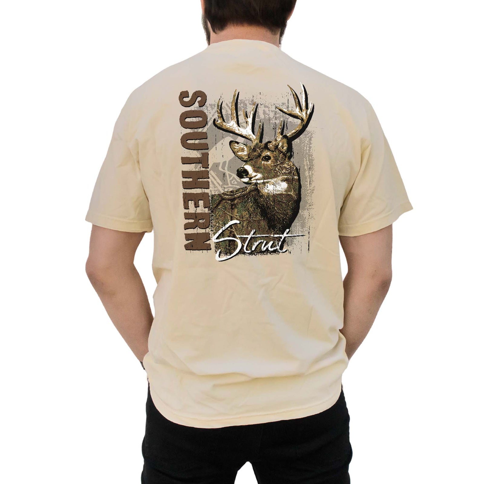 Camo Buck Short Sleeve T-Shirt