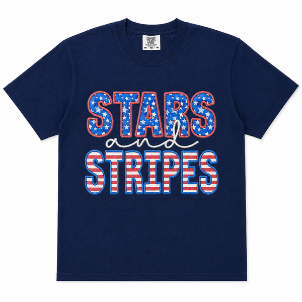 Stars and Stripes Short Sleeve T-Shirt
