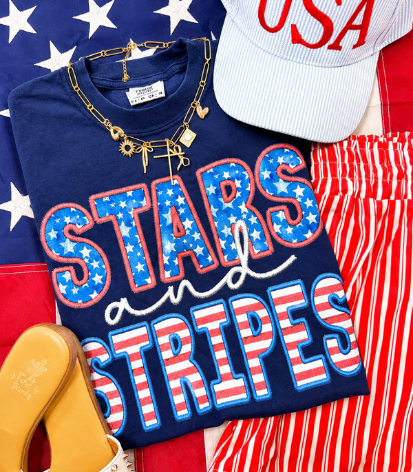 Stars and Stripes Short Sleeve T-Shirt