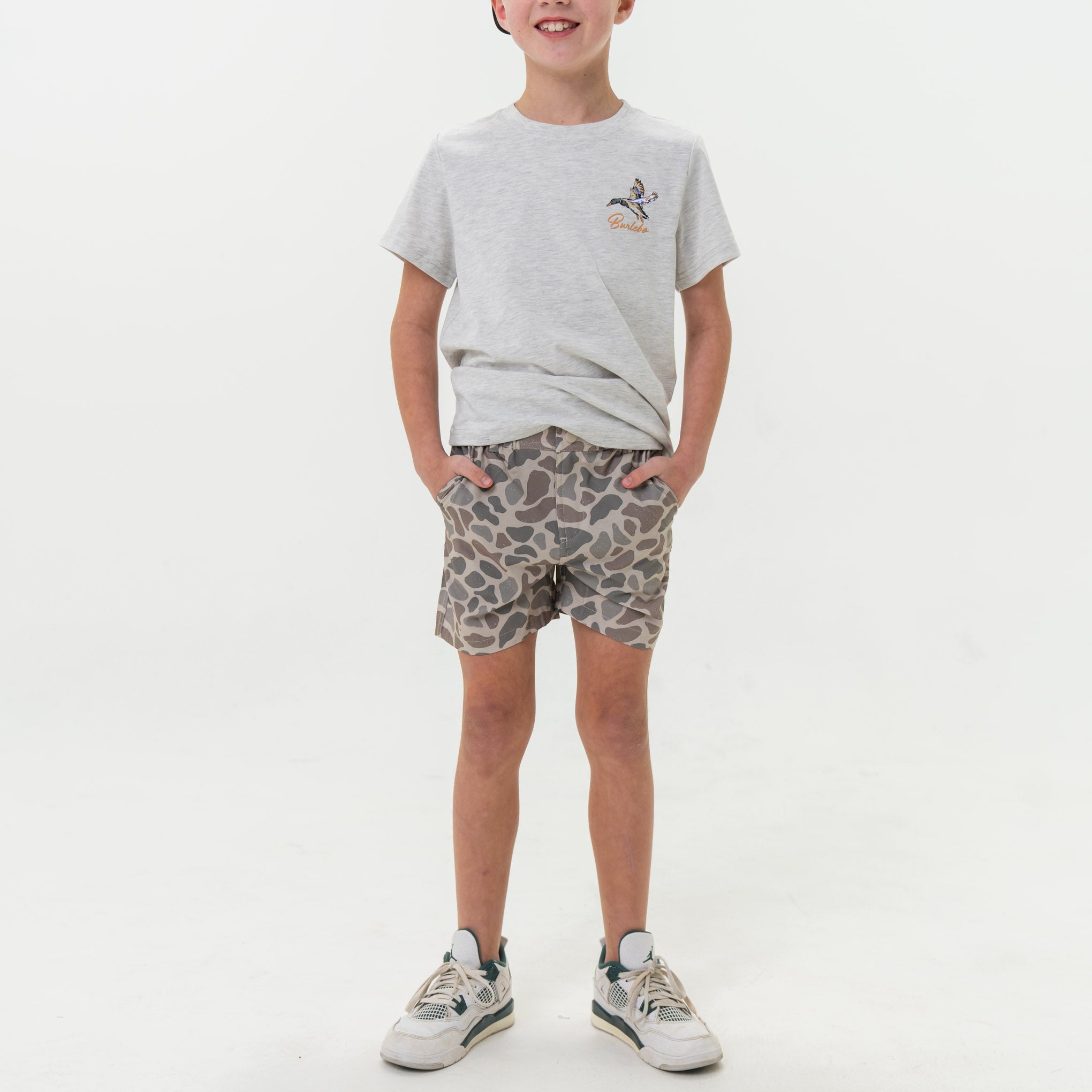 Youth Everyday Shorts Classic Deer Camo
