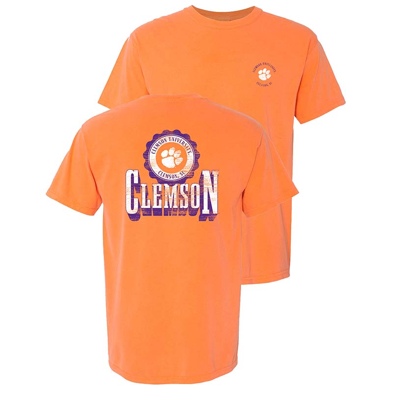 Clemson Blocked Short Sleeve T-Shirt