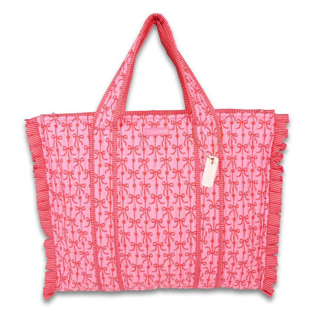 Simply Southern Quilted Bow Tote Bag