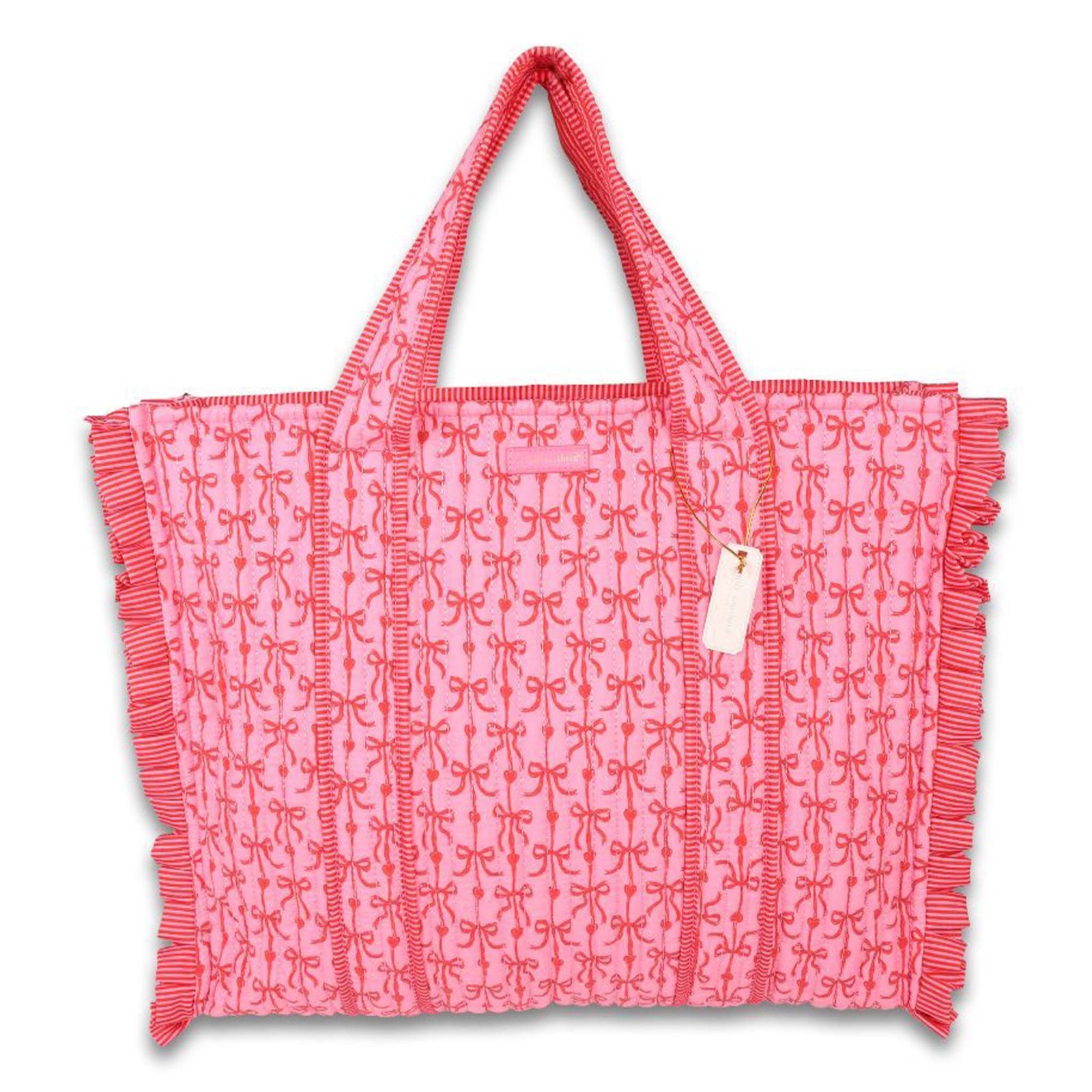Simply Southern Quilted Bow Tote Bag