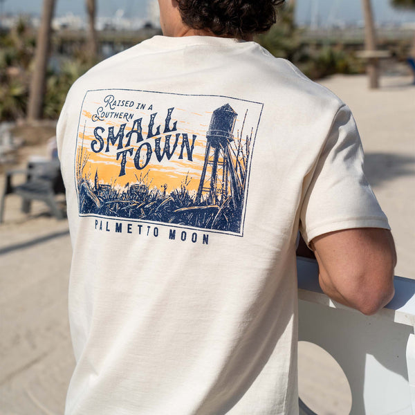  Raised In A Small Town Short Sleeve T-Shirt