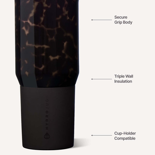 Sport 20oz Water Bottle in Mocha Tortoise