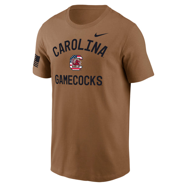 South Carolina Gamecocks Military Dri-FIT Cotton Short Sleeve T-Shirt