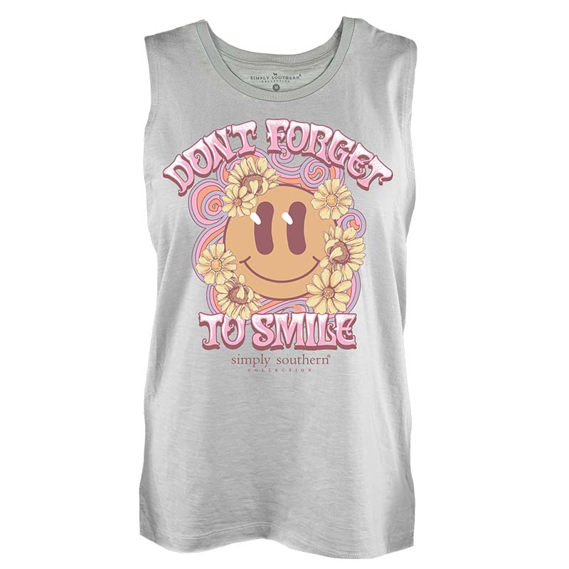 Don&#39;t Forget To Smile Tank Top