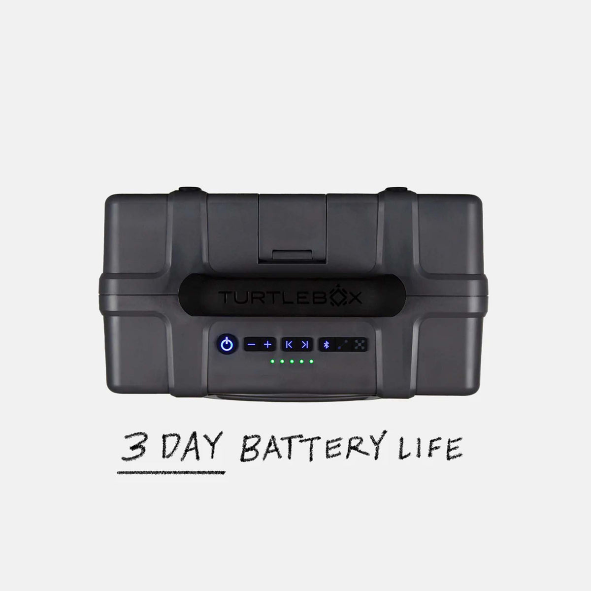 Turtlebox Grande Portable Speaker in Gray