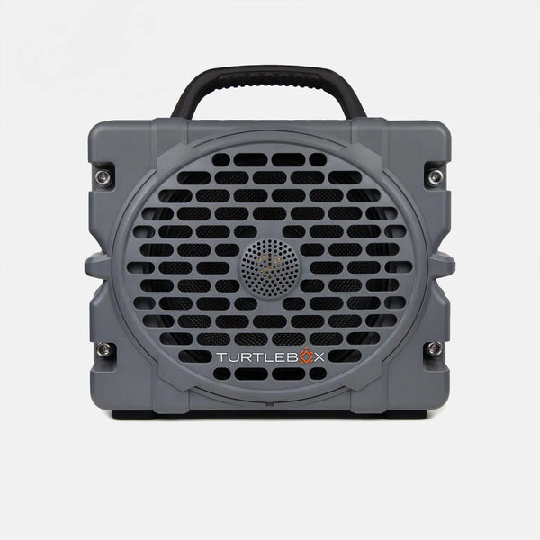 Turtlebox Grande Portable Speaker in Gray