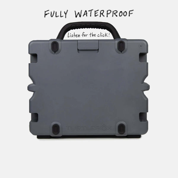 Turtlebox Grande Portable Speaker in Gray