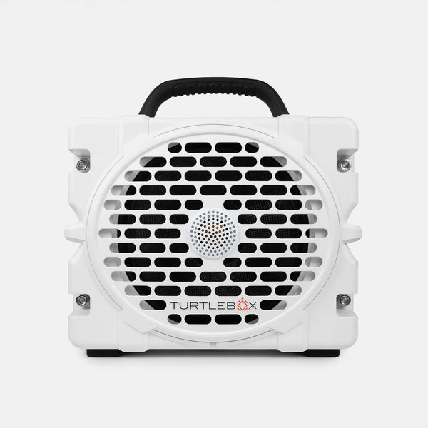 Turtlebox Grande Portable Speaker in White