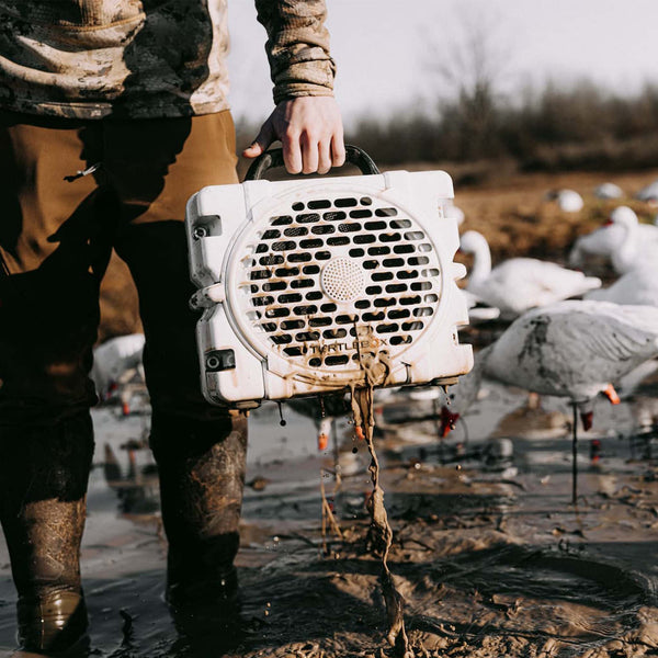 Turtlebox Grande Portable Speaker in White