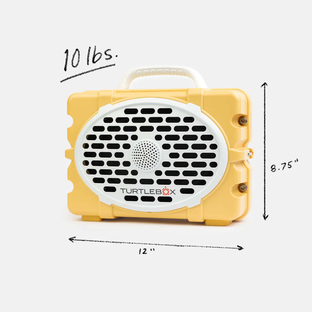 Limited Edition TurtleBox Gen 3 Portable Speaker in Fighting Lady Yellow