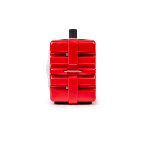 TurtleBox Gen 3 Portable Speaker in Red, White, and Black