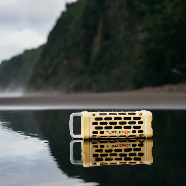 Yellow Turtlebox Ranger TurtleBox Ranger Portable Speaker in Fighting Lady Yellow | Palmetto Moon